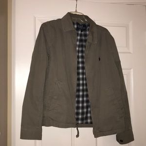 Gray Ralph Lauren Polo Jacket